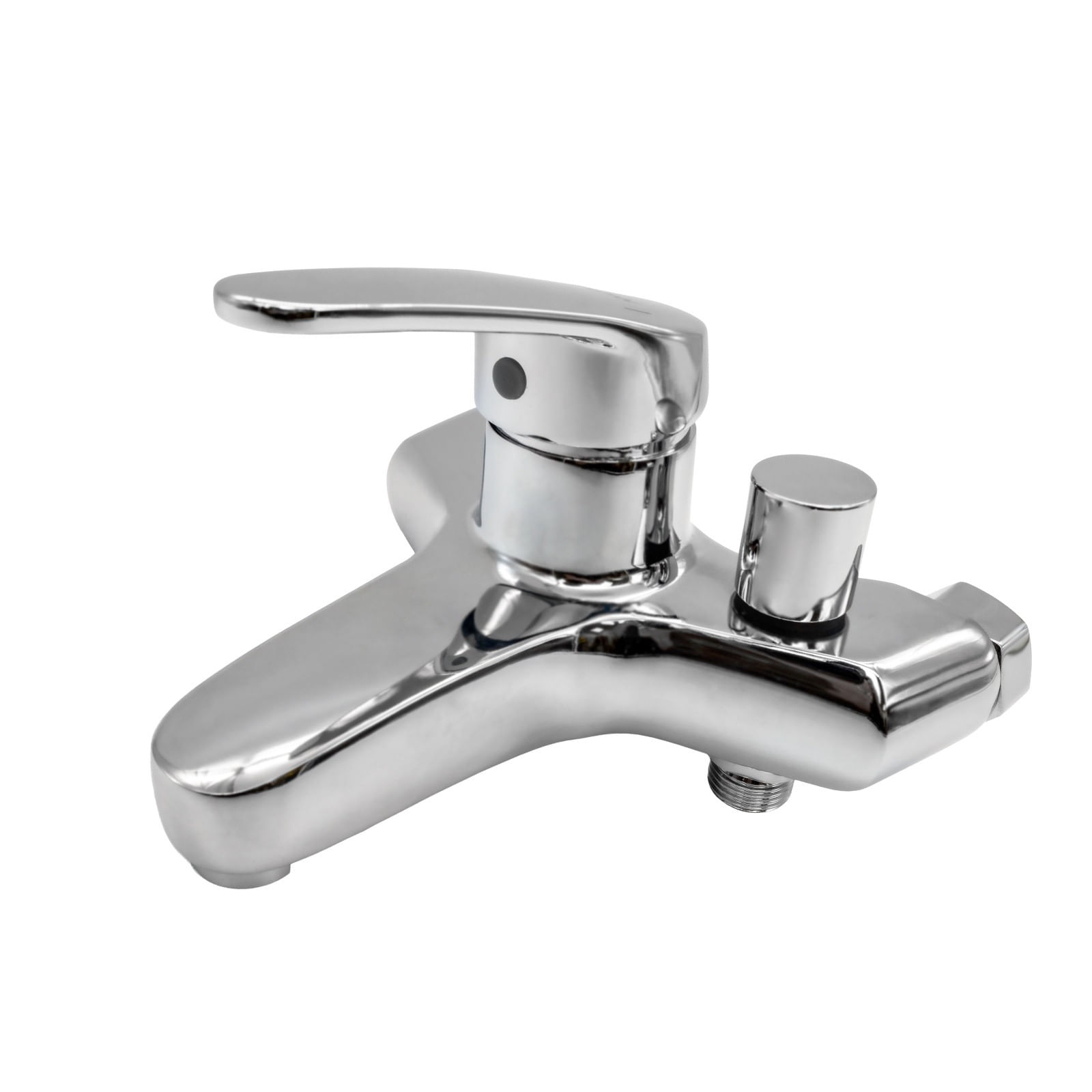 Baterie cada cu para de dus, zinc, crom, FLOW FL BC-203ZC — imaginea 2