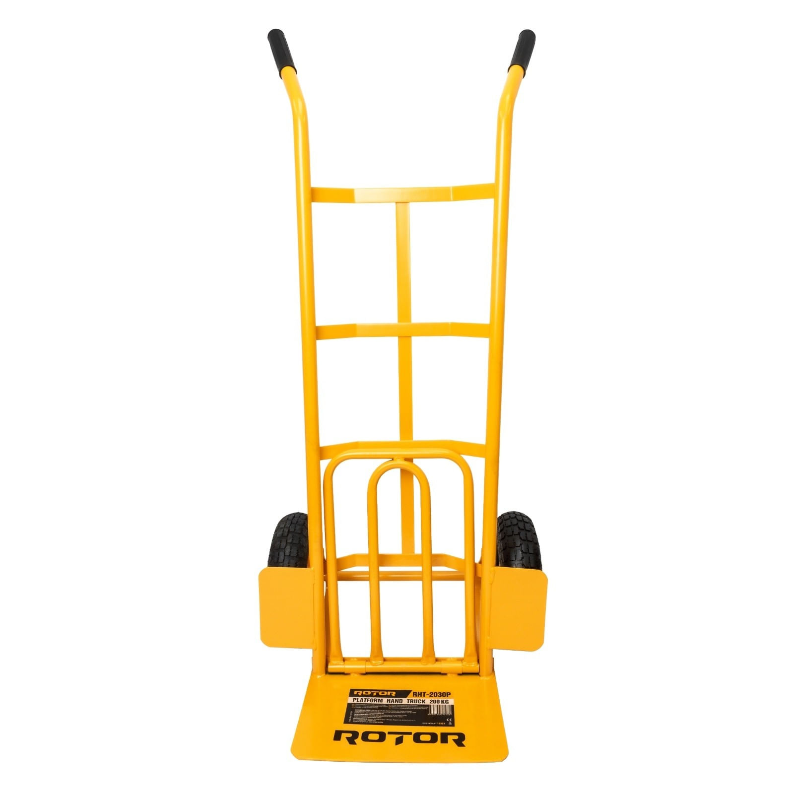 Carucior transport marfa cu platforma, 200 Kg ROTOR RHT-2030P — imaginea 2