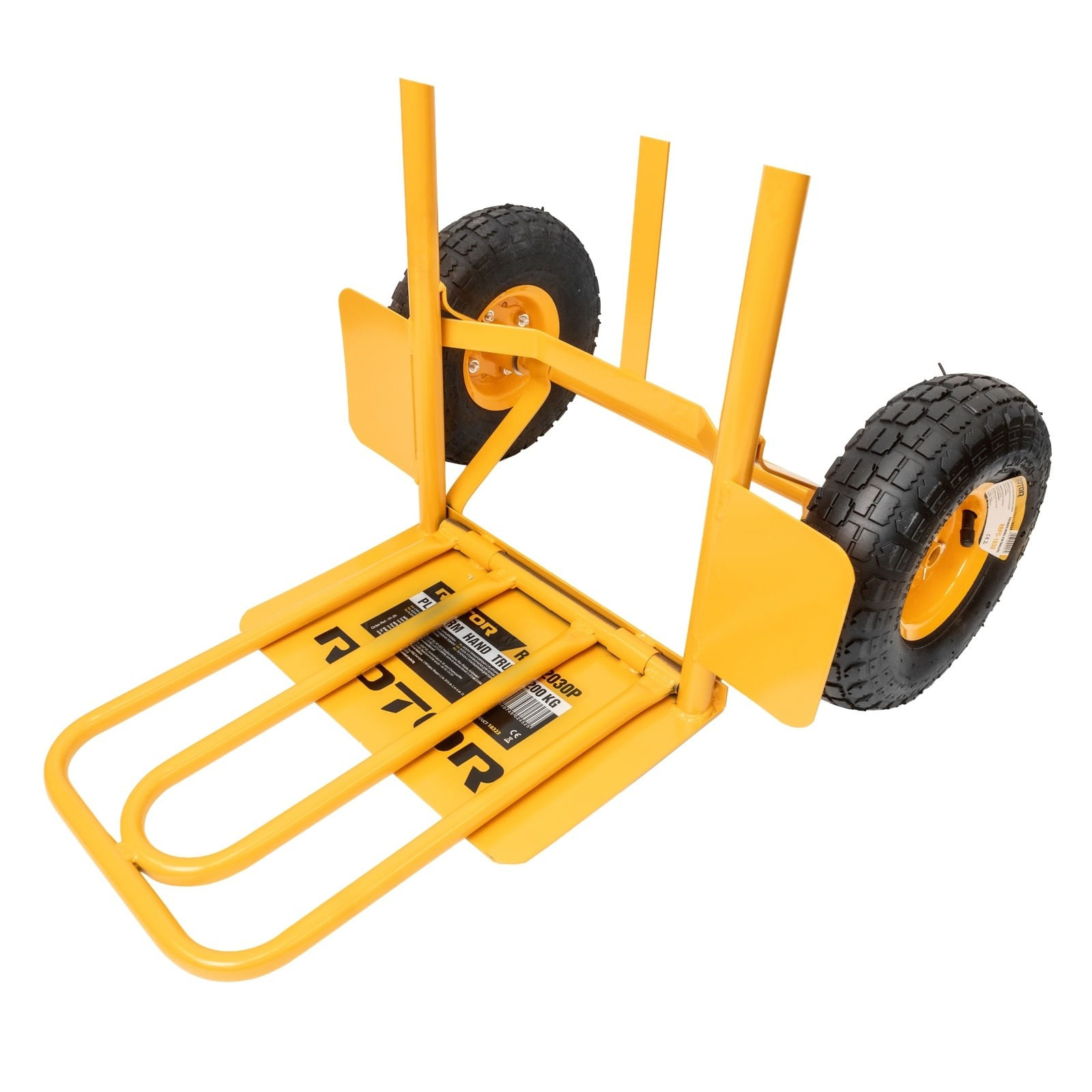 Carucior transport marfa cu platforma, 200 Kg ROTOR RHT-2030P — imaginea 3