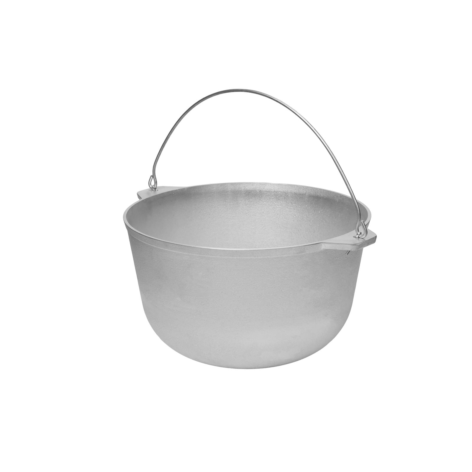 Ceaun tuci aluminiu alimentar cu capac, capacitate 24 litri ROTOR — imaginea 2
