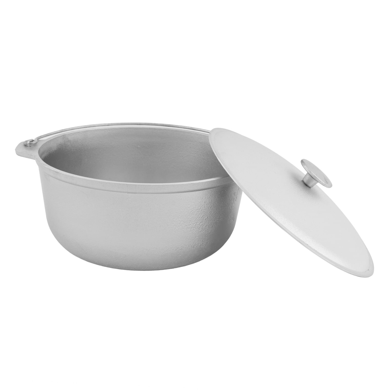 Ceaun tuci aluminiu alimentar cu capac, capacitate 5 litri ROTOR — imaginea 2