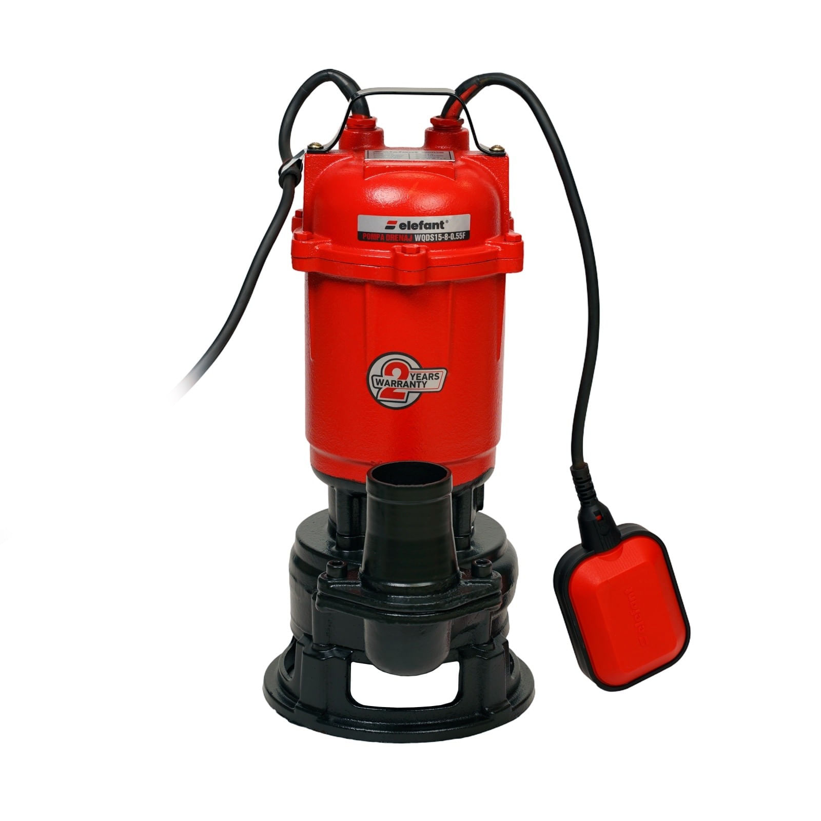 Pompa de drenaj submersibila ELEFANT WQDS15-8-0.55F 550 W, 233 L/min — imaginea 4