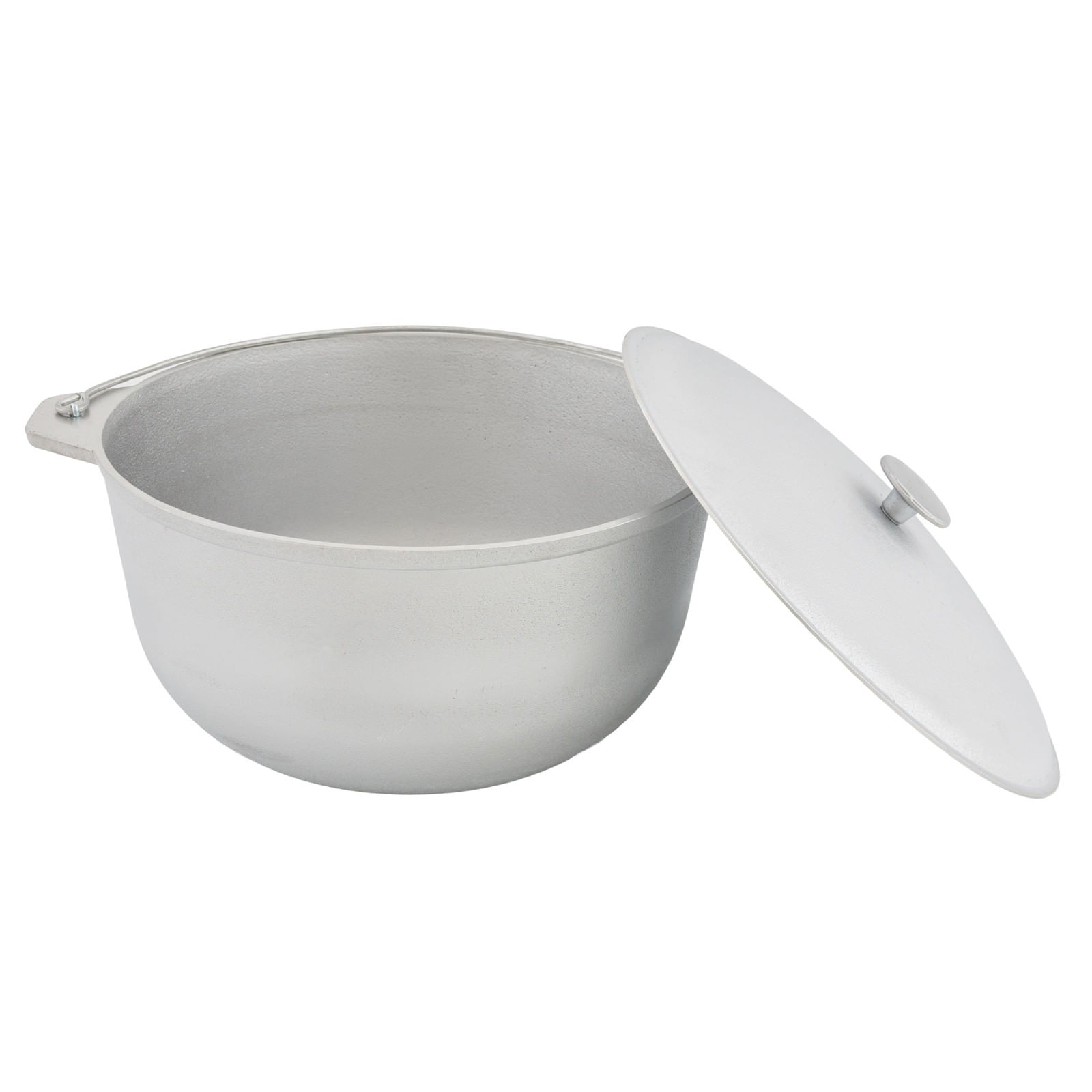 Ceaun tuci aluminiu alimentar cu capac, capacitate 10 litri Rotor — imaginea 2