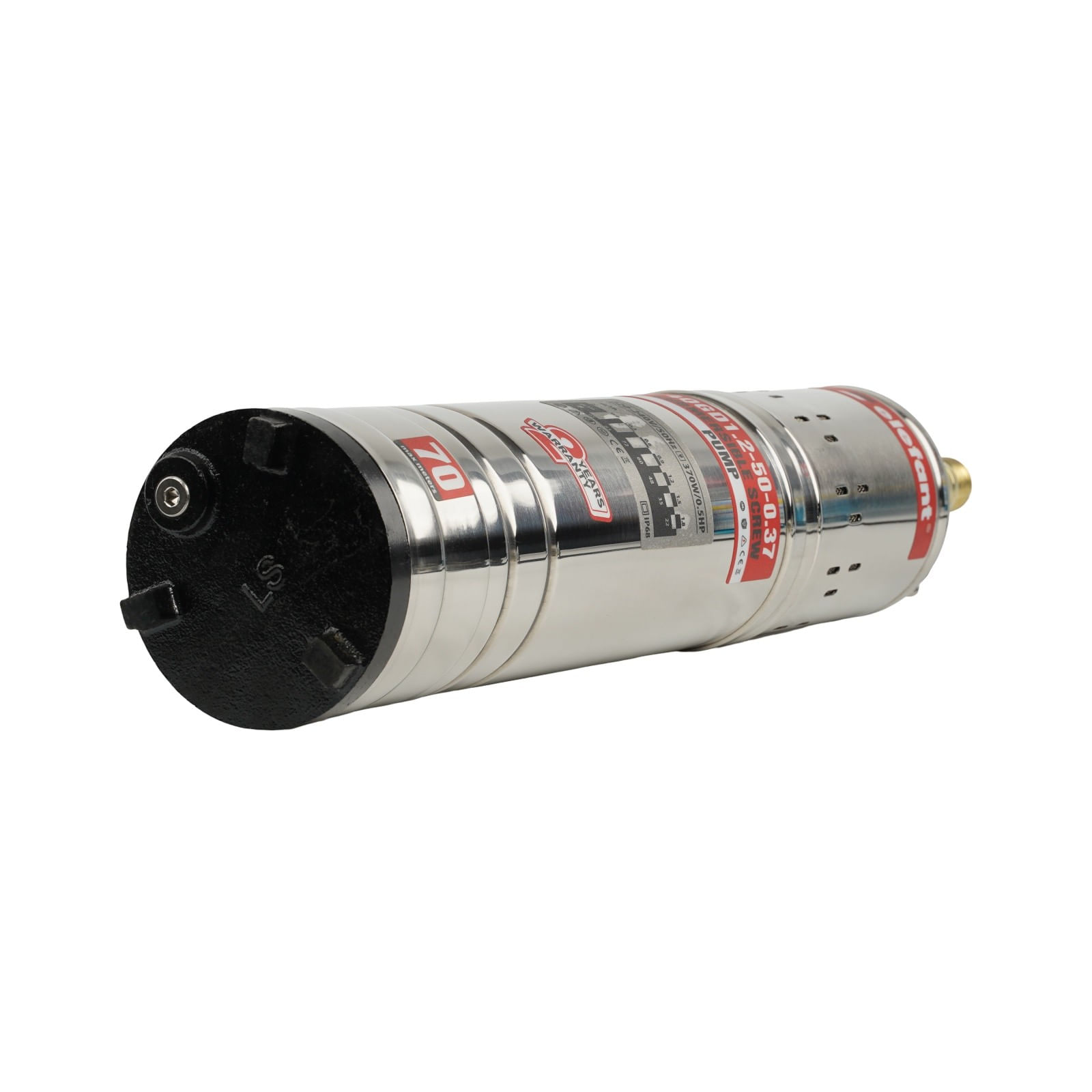Pompa submersibila Elefant 4QGD1.2-50-0.37, 1100W, debit 95 l/min, inaltime refulare 83 m — imaginea 2