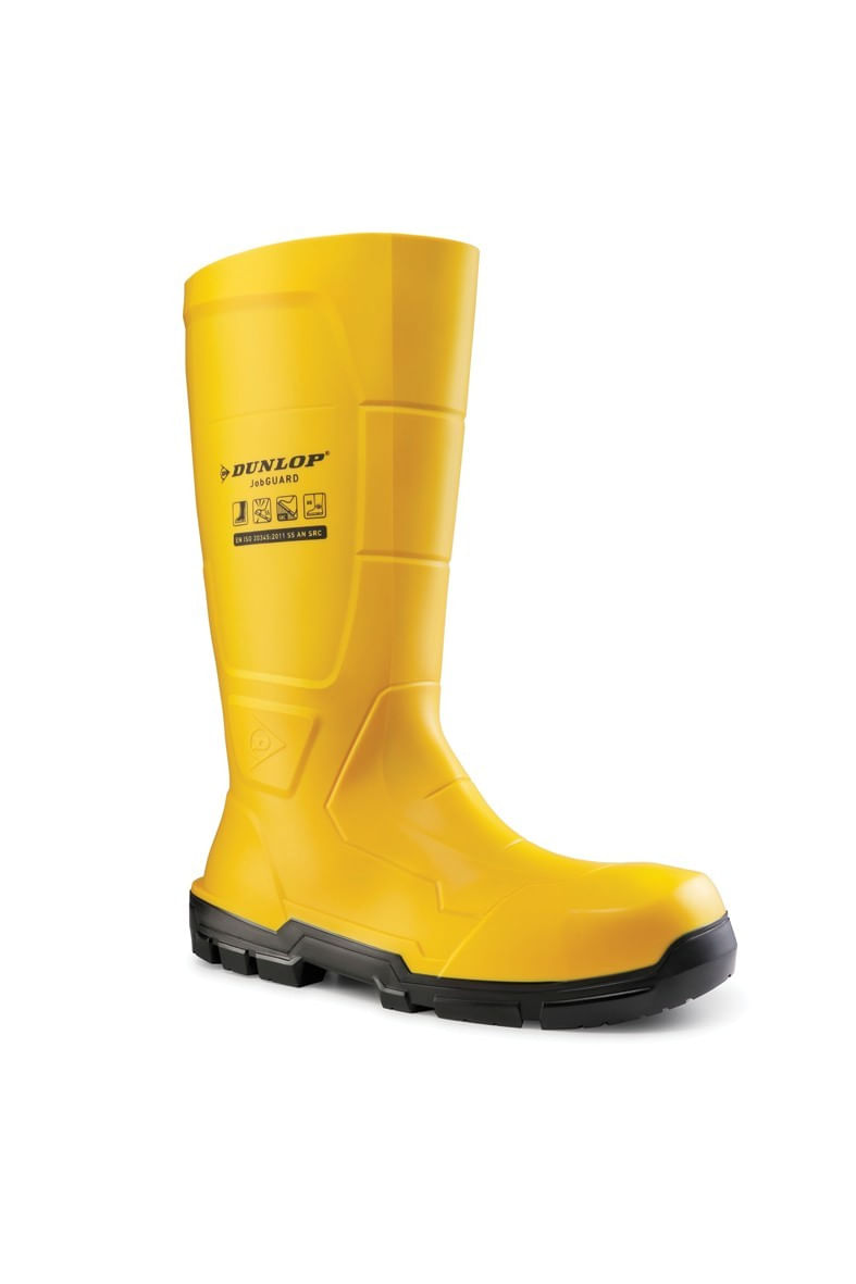 Cizme de lucru S5 Dunlop JobGuard Full Safety galben NA2JF01 – Bombeu otel, talpa SRC Galben 43 — imaginea 10