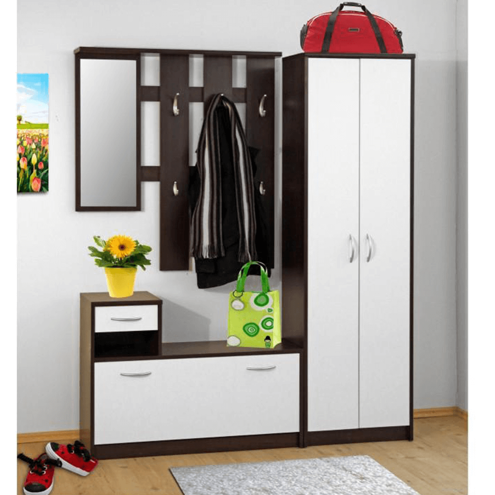Set vestibul, wenge, alb MECKI — imaginea 4