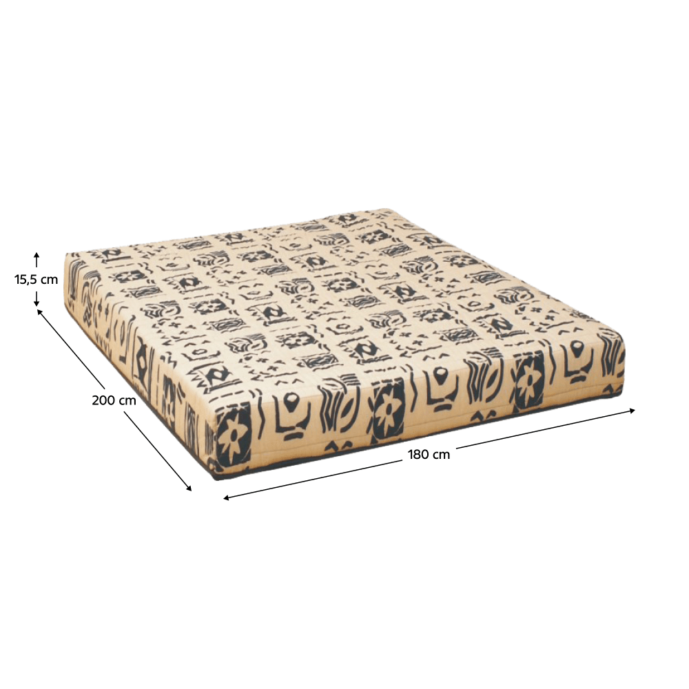 Saltea, cu arcuri, 180x200, FUTON ARONA — imaginea 2