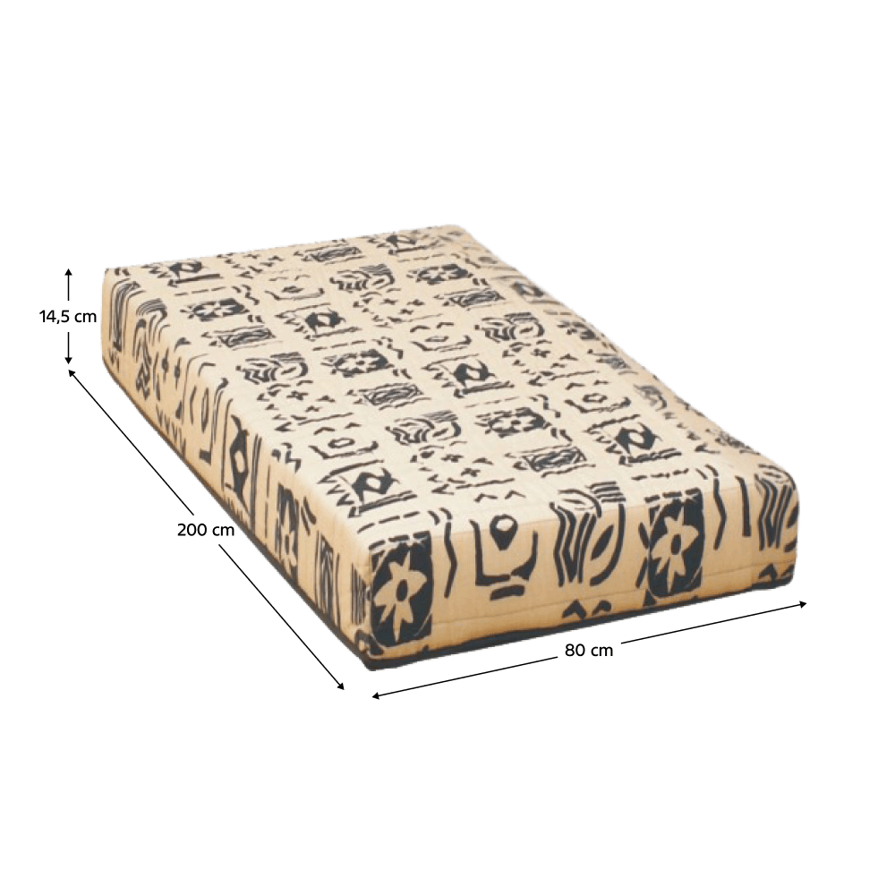 Saltea, cu arcuri, 80x200, FUTON ARONA — imaginea 2