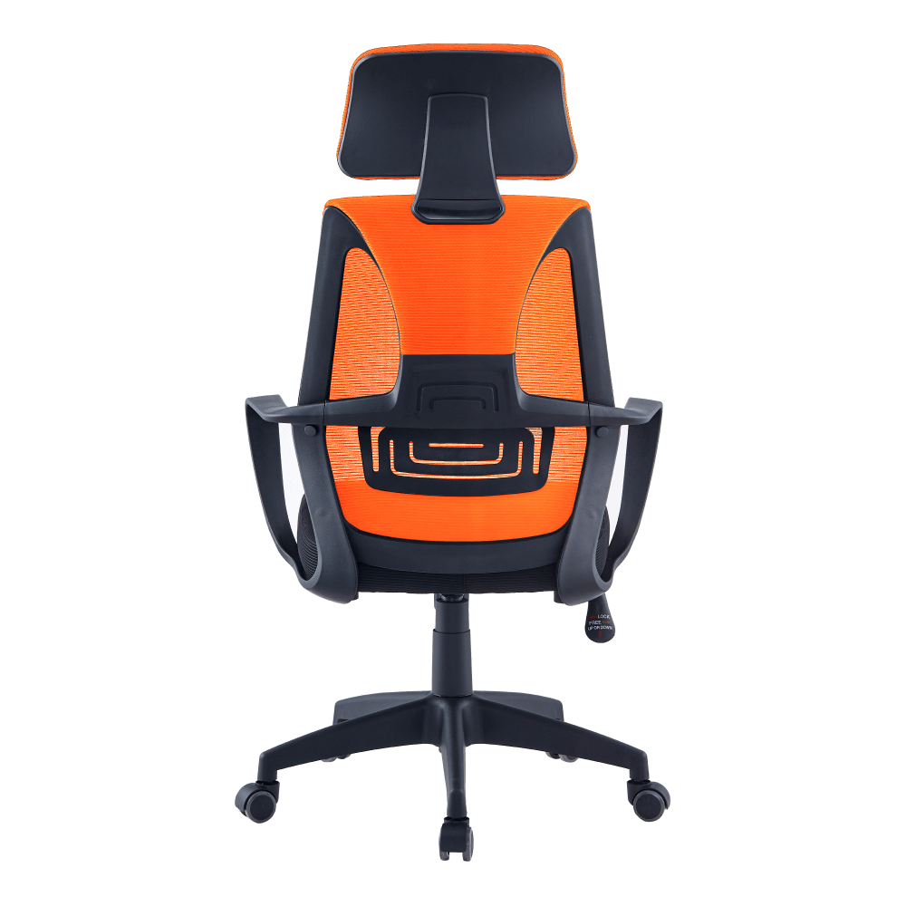 Scaun de birou, negru /orange TAXIS NEW — imaginea 2