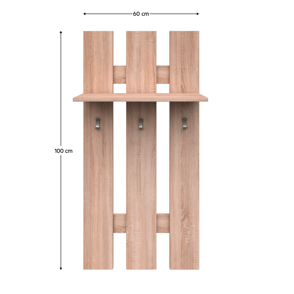 Cuier 60, stejar Sonoma, TOPTY TIP 40 — imaginea 2