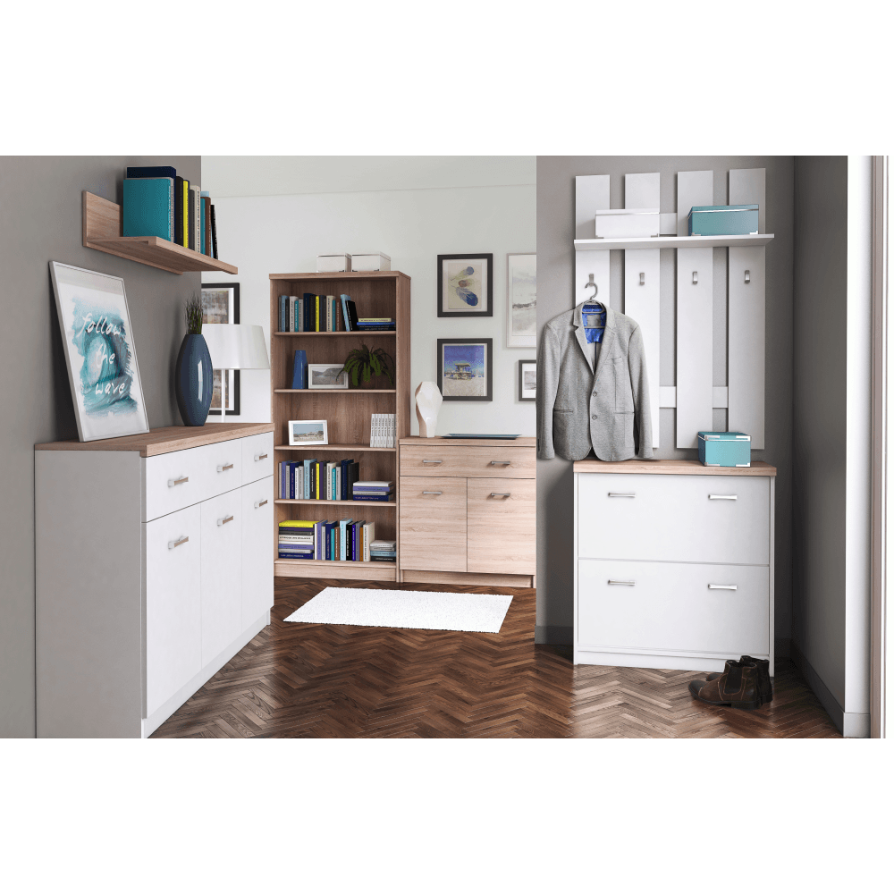 Comoda 2D1S/60, stejar Sonoma, TOPTY TIP 42 — imaginea 3