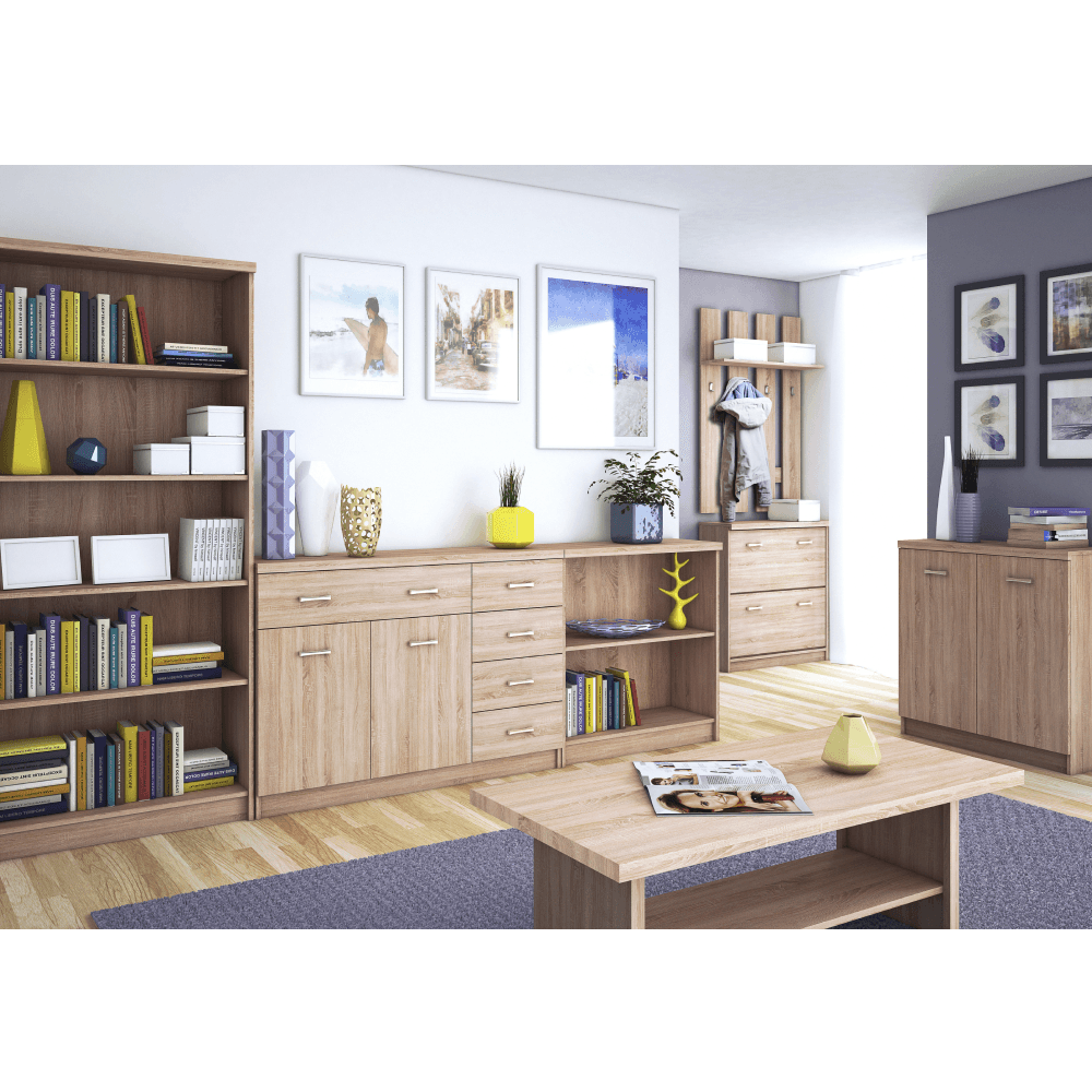 Comoda 2D1S/60, stejar Sonoma, TOPTY TIP 42 — imaginea 4