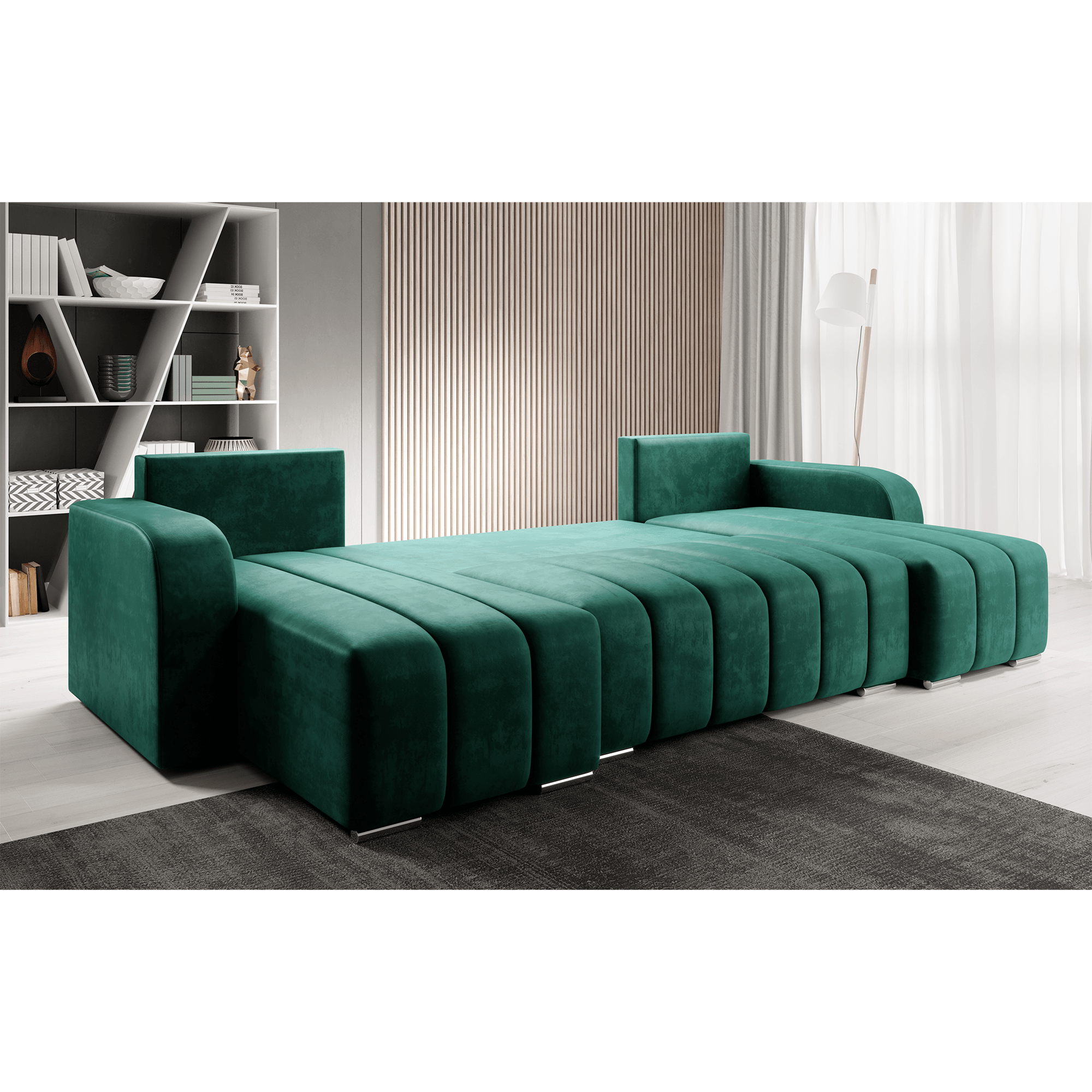 Set universal canapea, culoare smarald, PORIMA U — imaginea 3