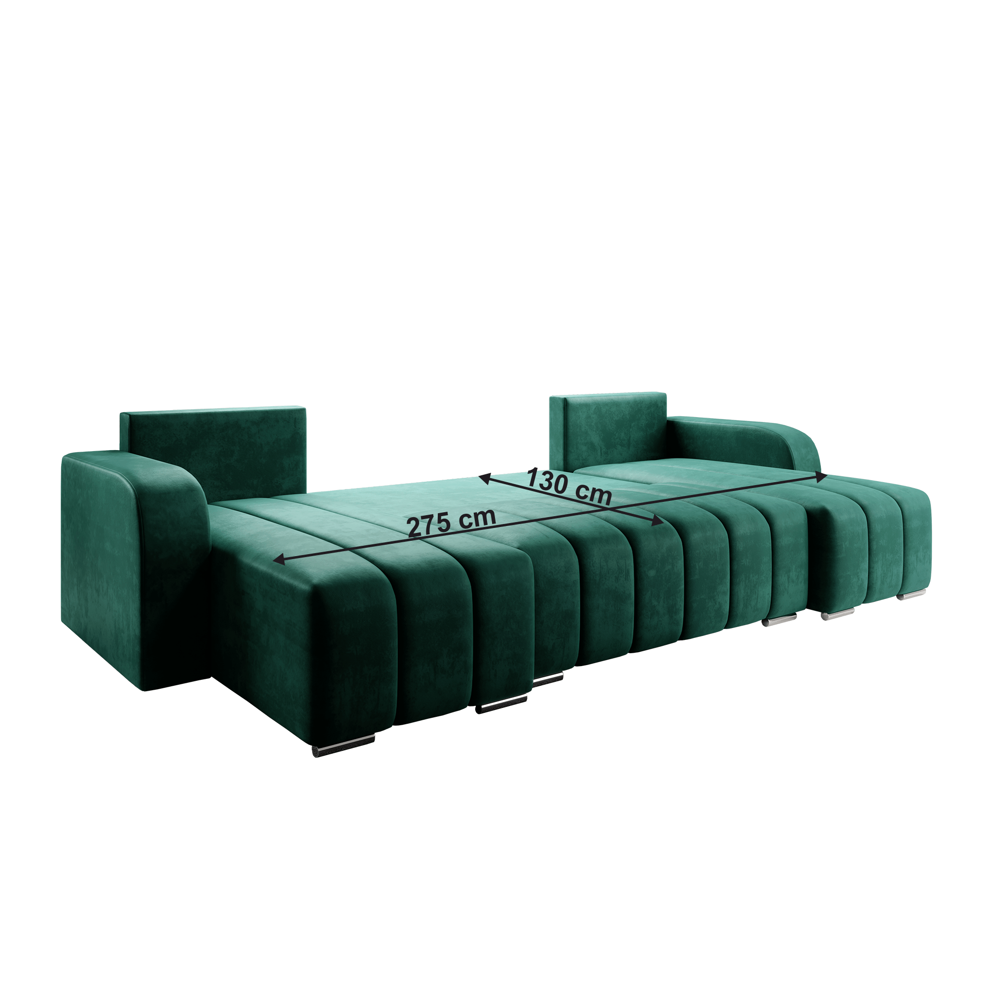Set universal canapea, culoare smarald, PORIMA U — imaginea 7