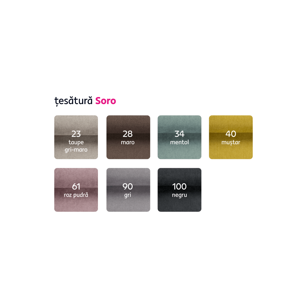 Set canapea cu spatiu de depozitare, maro deschis melanj, material textil, stanga, BUTON R — imaginea 2