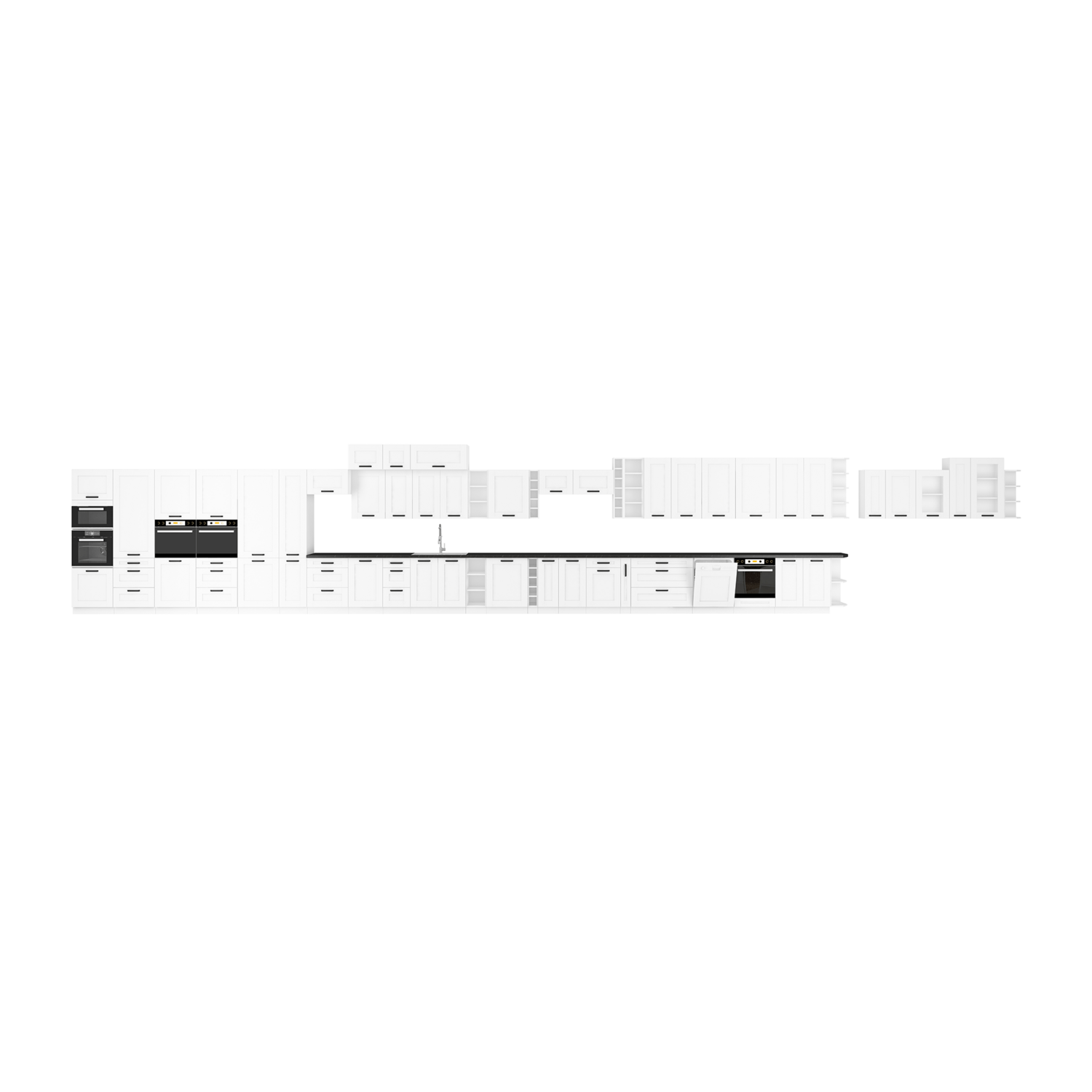 Dulap inferior, alb , LULA 50 D 1F 1S BB — imaginea 14