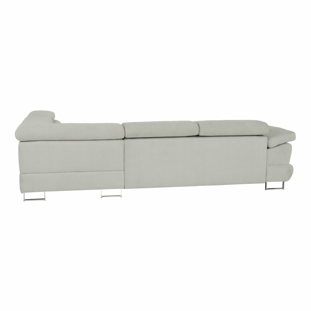Set canapea, gri deschis, material textil, dreapta, BUTON P — imaginea 11