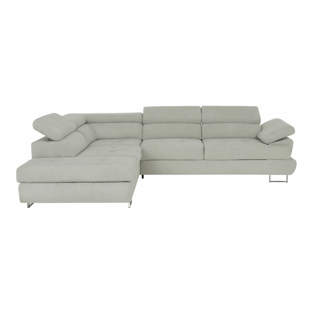 Set canapea, gri deschis, material textil, stanga, BUTON P — imaginea 11