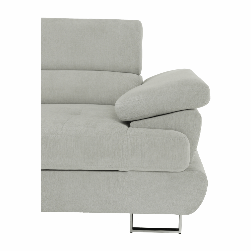 Set canapea, gri deschis, material textil, stanga, BUTON P — imaginea 19