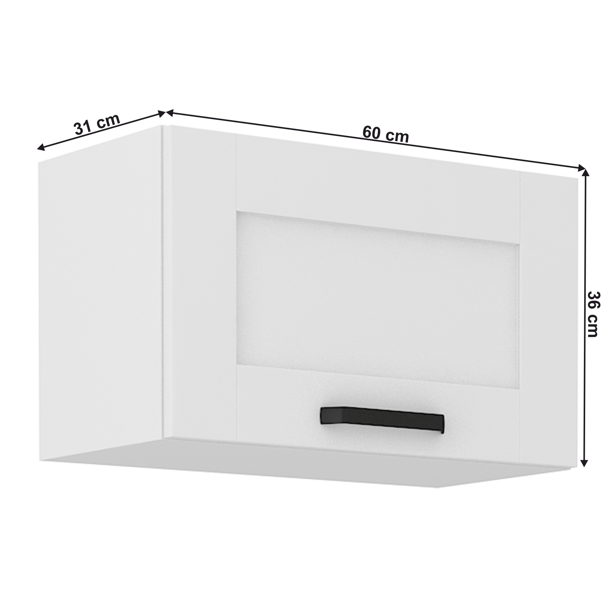 Dulap superior, alb, LULA 60 GU-36 1F — imaginea 15