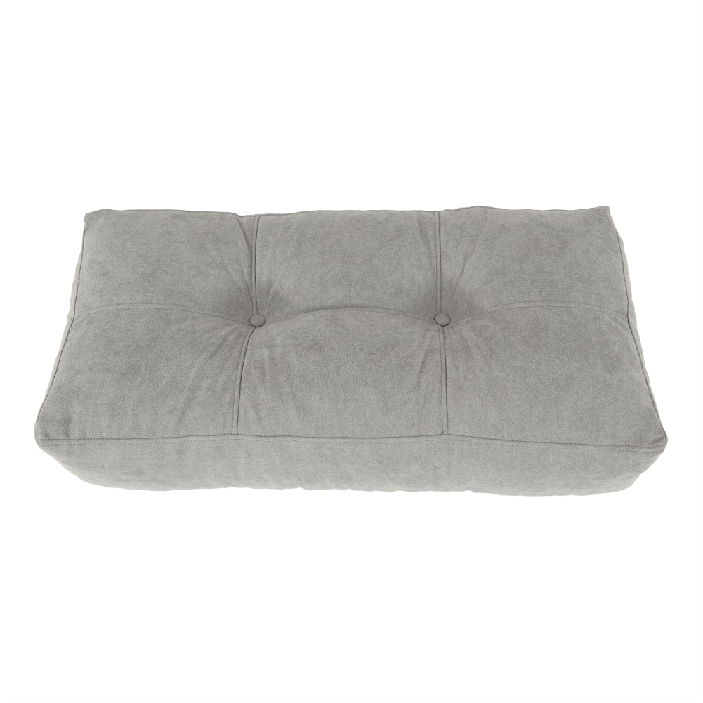 Canapea extensibila, gri textil Queens, AURELIA — imaginea 9