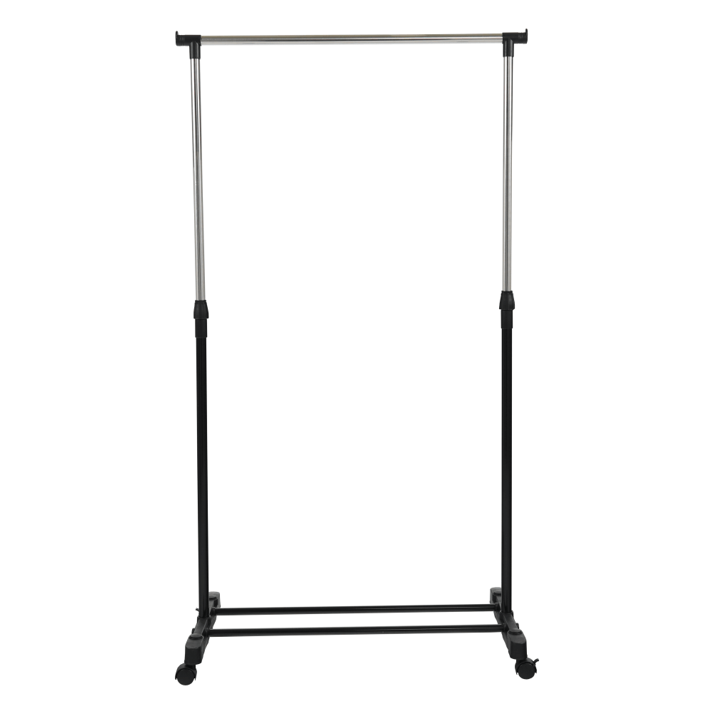 Cuier mobil, inox/plastic negru, DOLFO NEW — imaginea 6