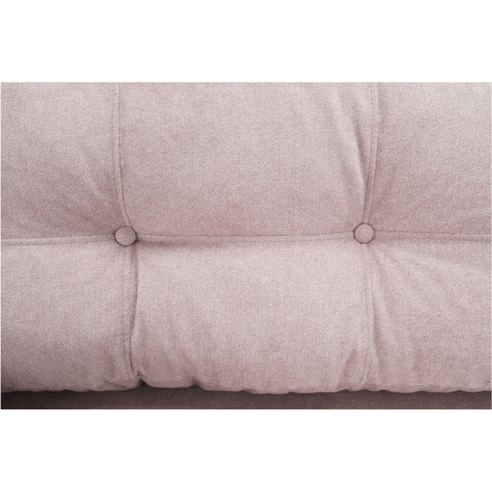 Canapea extensibila, roz antic textil Queens, AURELIA — imaginea 12