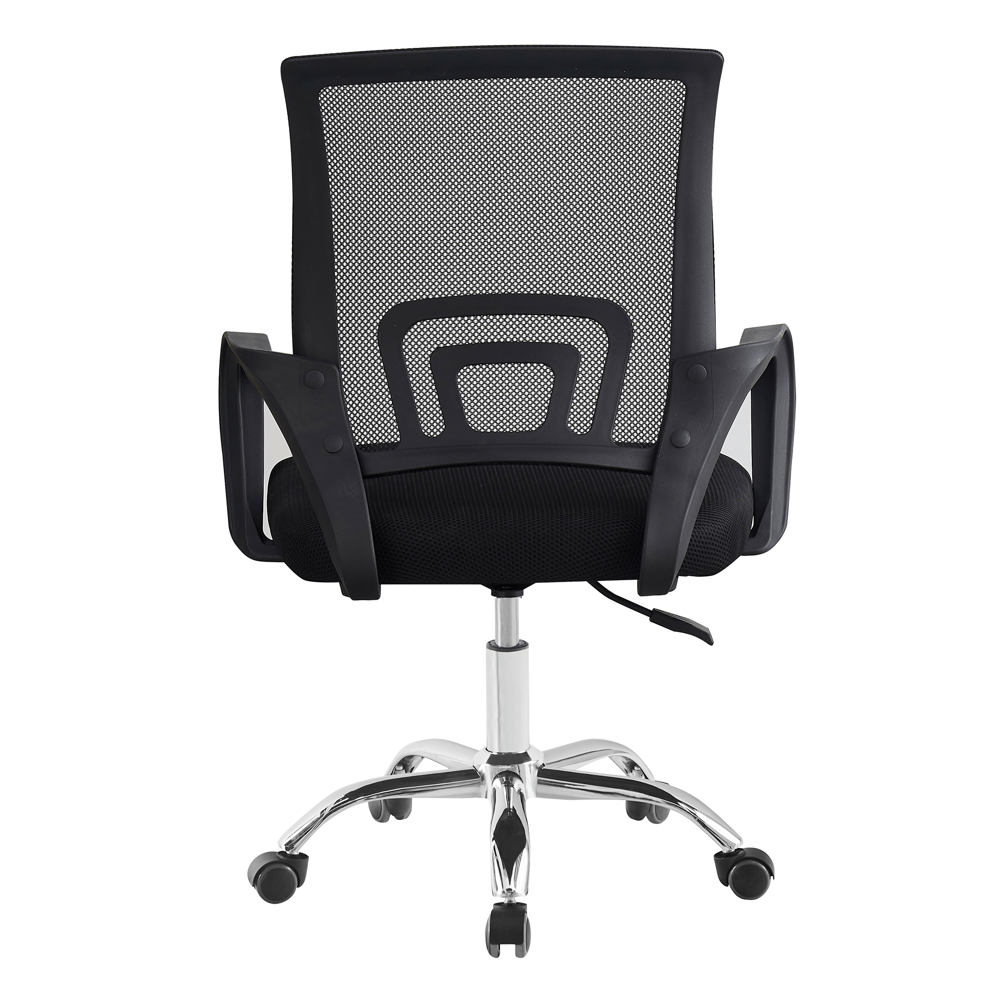 Scaun de birou, negru/ negru, DEX 4 NEW — imaginea 3