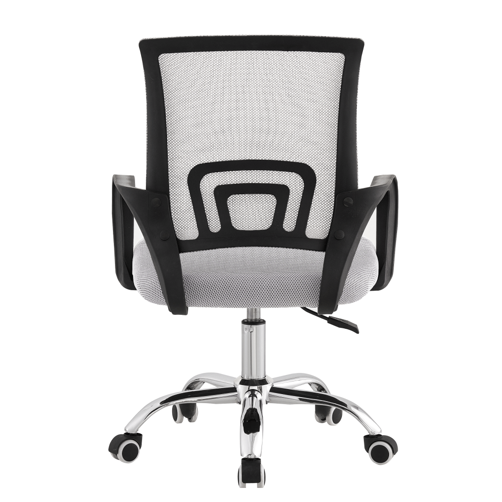 Scaun de birou, gri/ negru, DEX 4 NEW — imaginea 3