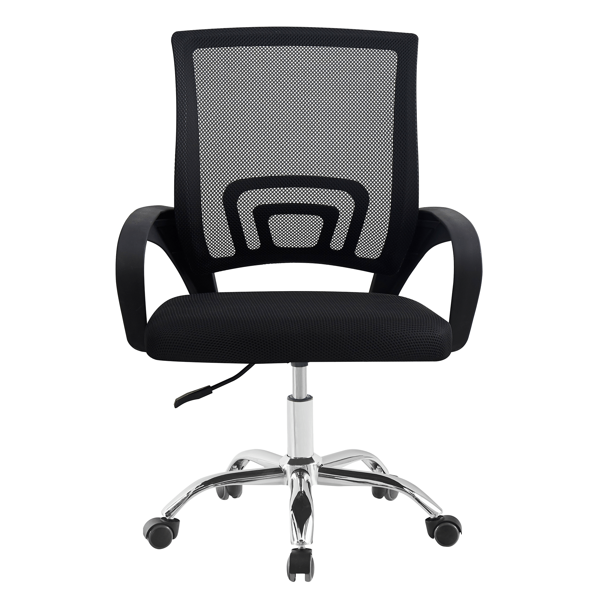 Scaun de birou, negru/ negru, DEX 4 NEW — imaginea 5
