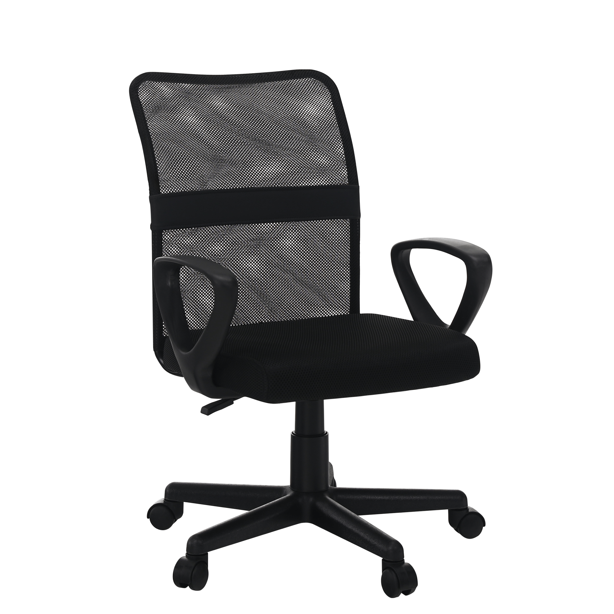 Scaun de birou, negru, REMO 3 NEW — imaginea 3