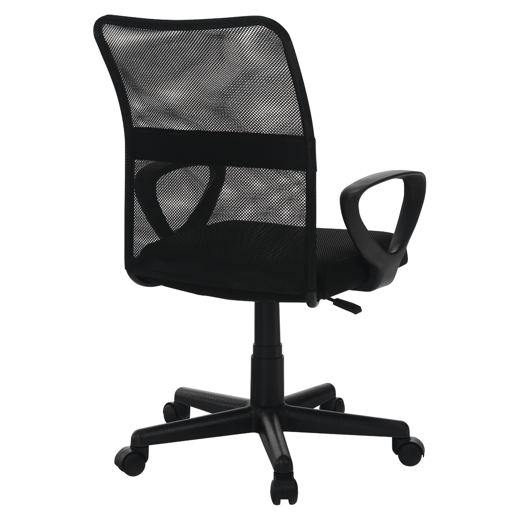 Scaun de birou, negru, REMO 3 NEW — imaginea 4