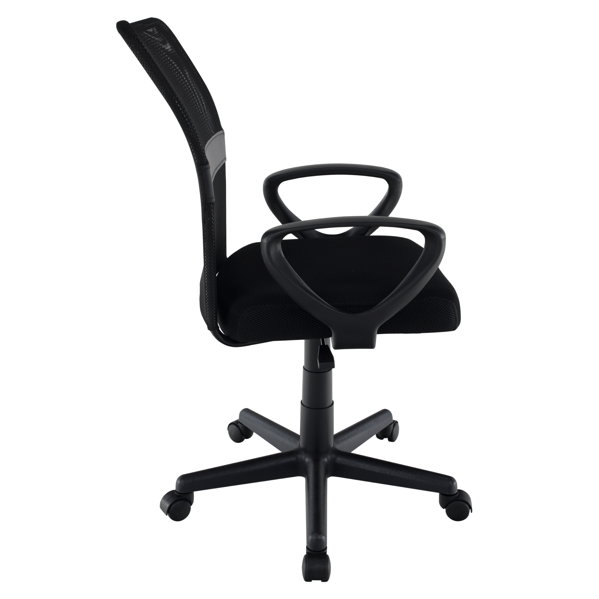 Scaun de birou, negru, REMO 3 NEW — imaginea 5