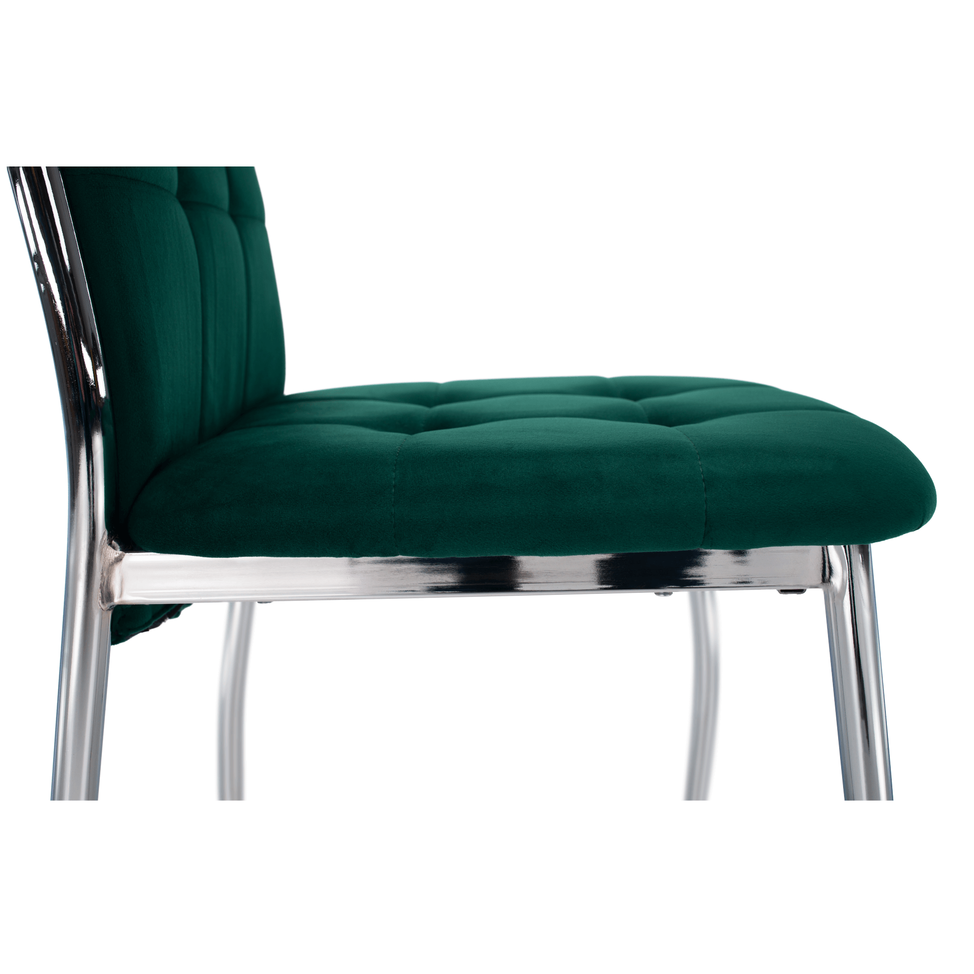 Scaun, tesatura catifea smarald/ metal, ADORA NEW — imaginea 6