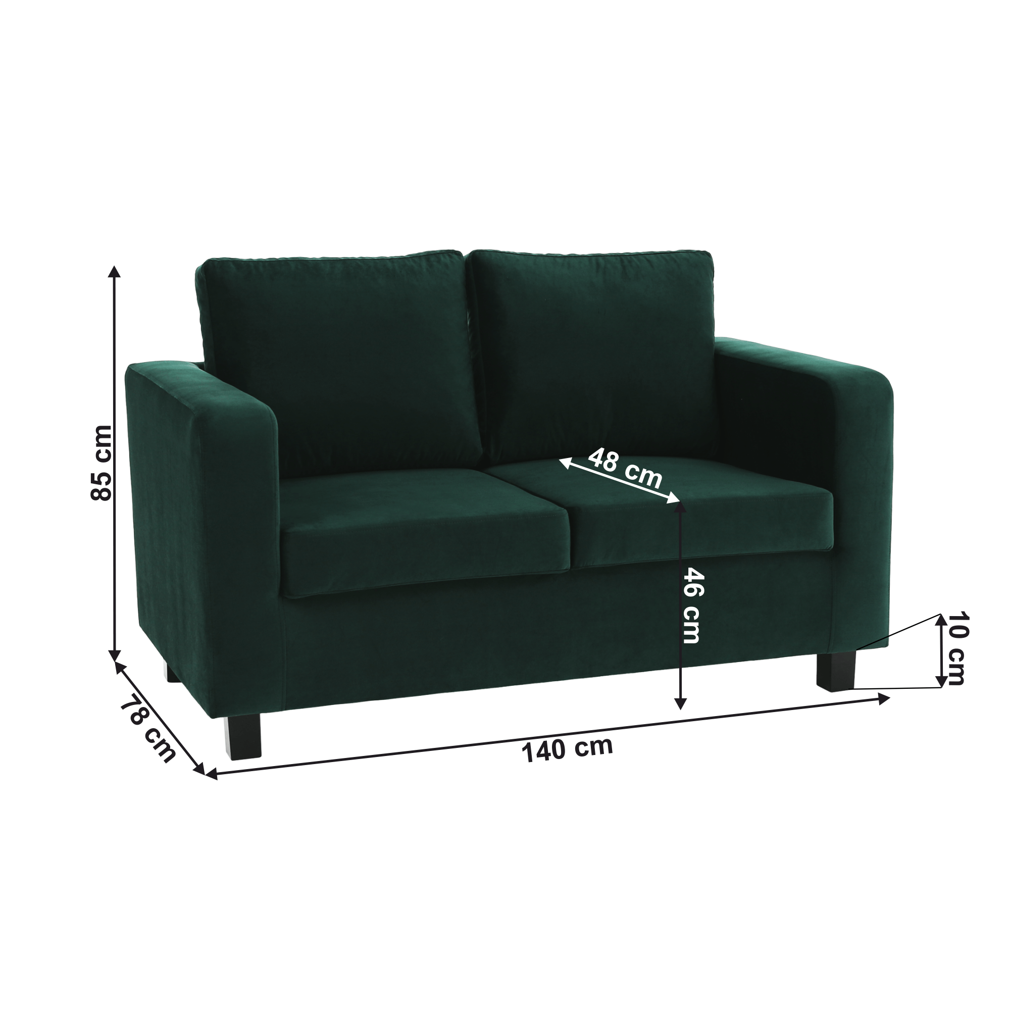 Canapea complet tapitata, tesatura — imaginea 3