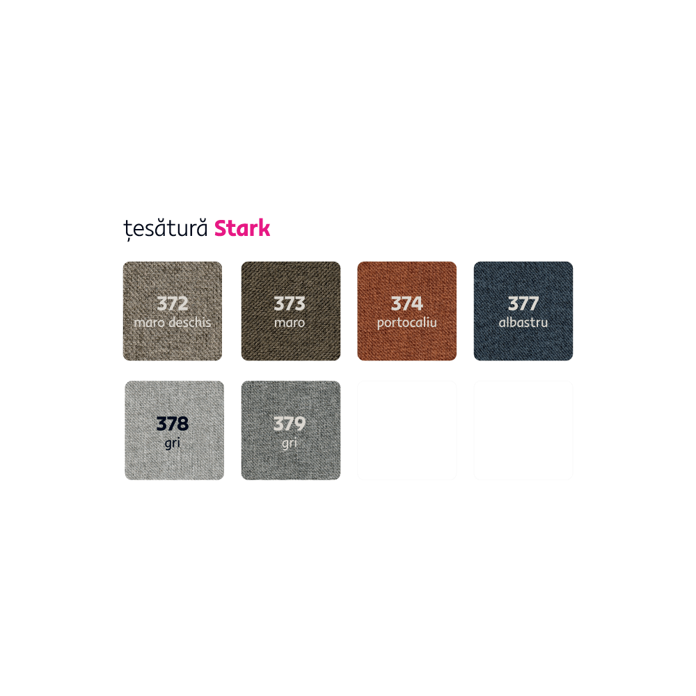 Canapea, gri inchis, tesatura Stark, stanga, MAVIS — imaginea 2