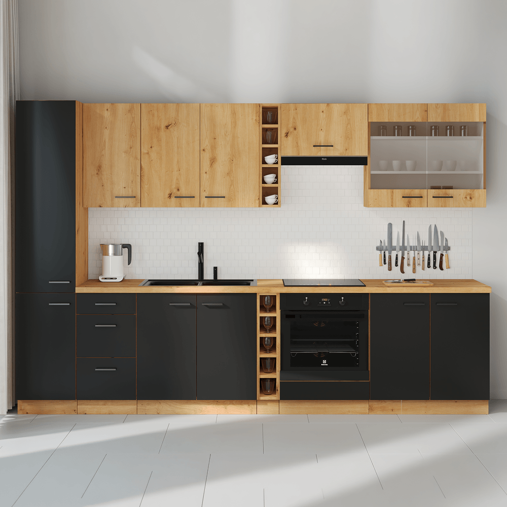 Dulap superior, stejar artizan, MONRO — imaginea 5