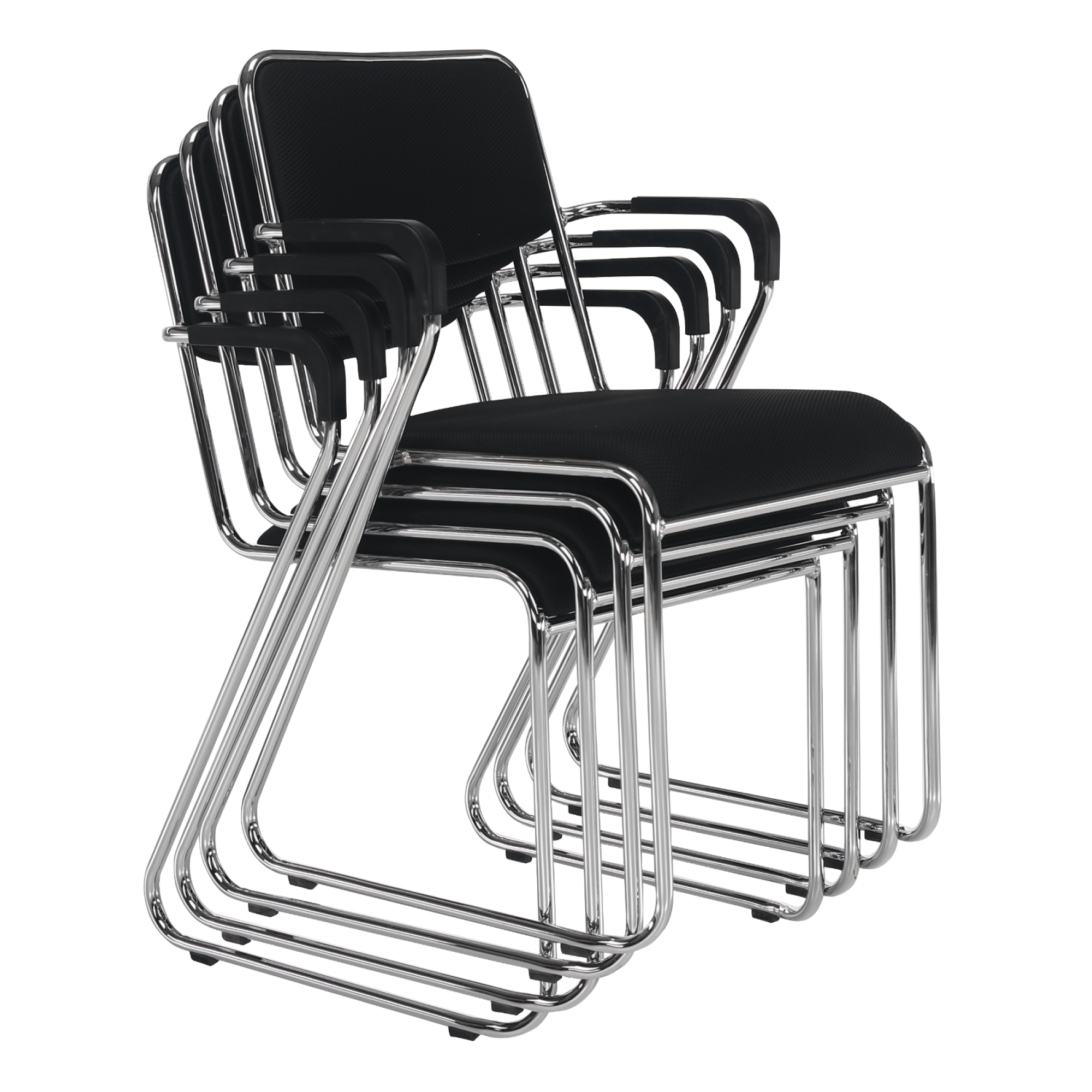 Scaun conferinta, plasa neagra, DERYA NEW — imaginea 5