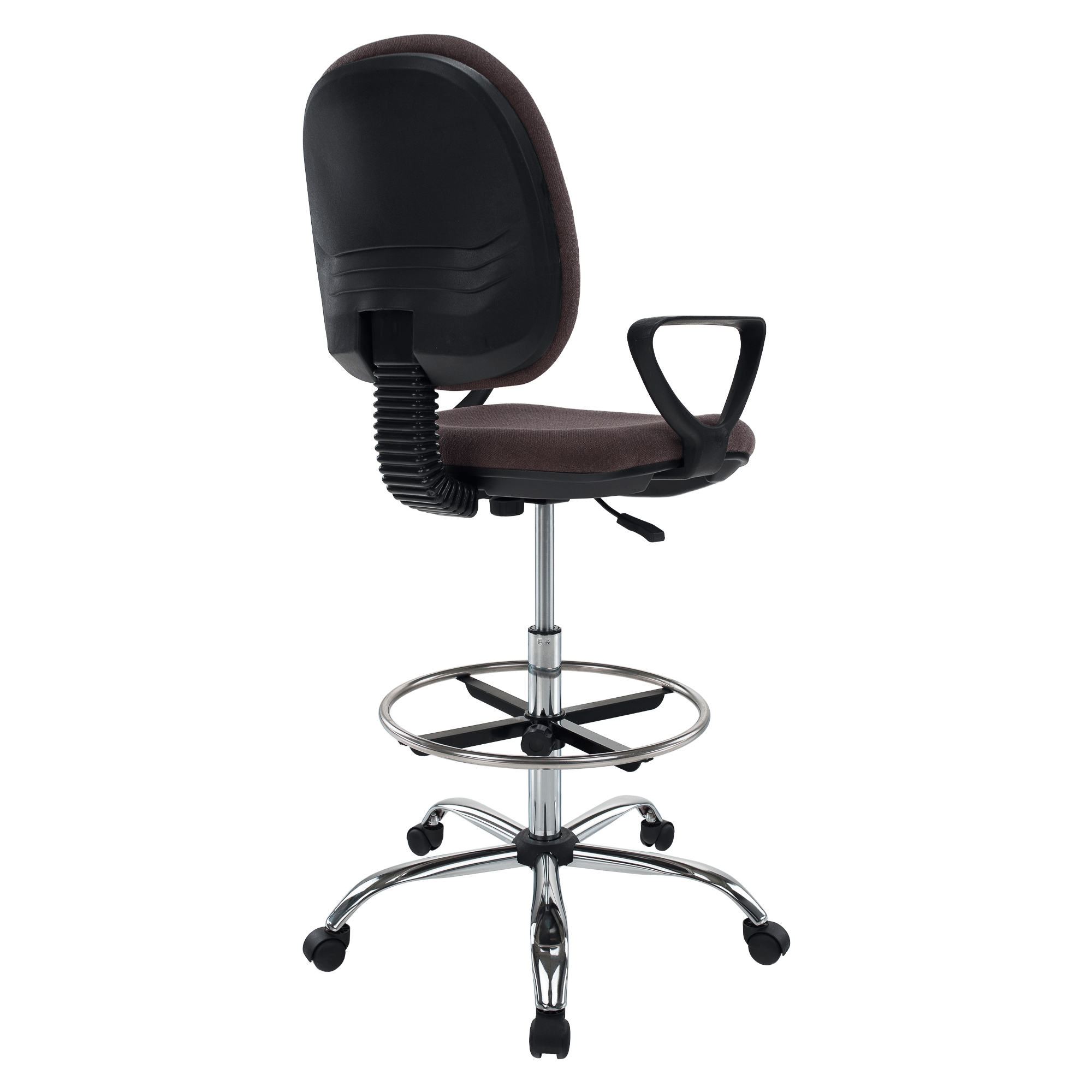 Scaun de lucru ridicat, maro / negru, TAMBER — imaginea 8