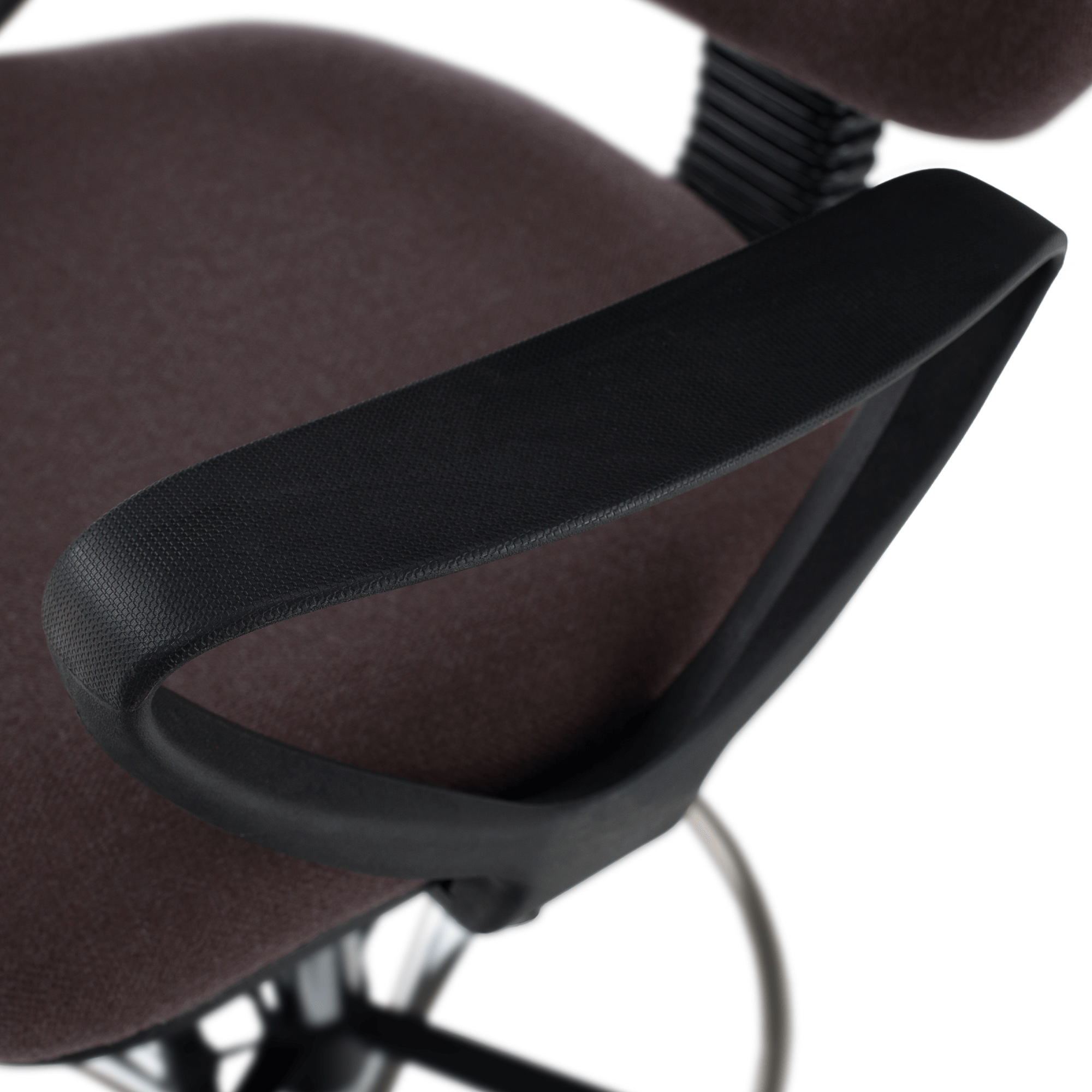 Scaun de lucru ridicat, maro / negru, TAMBER — imaginea 10