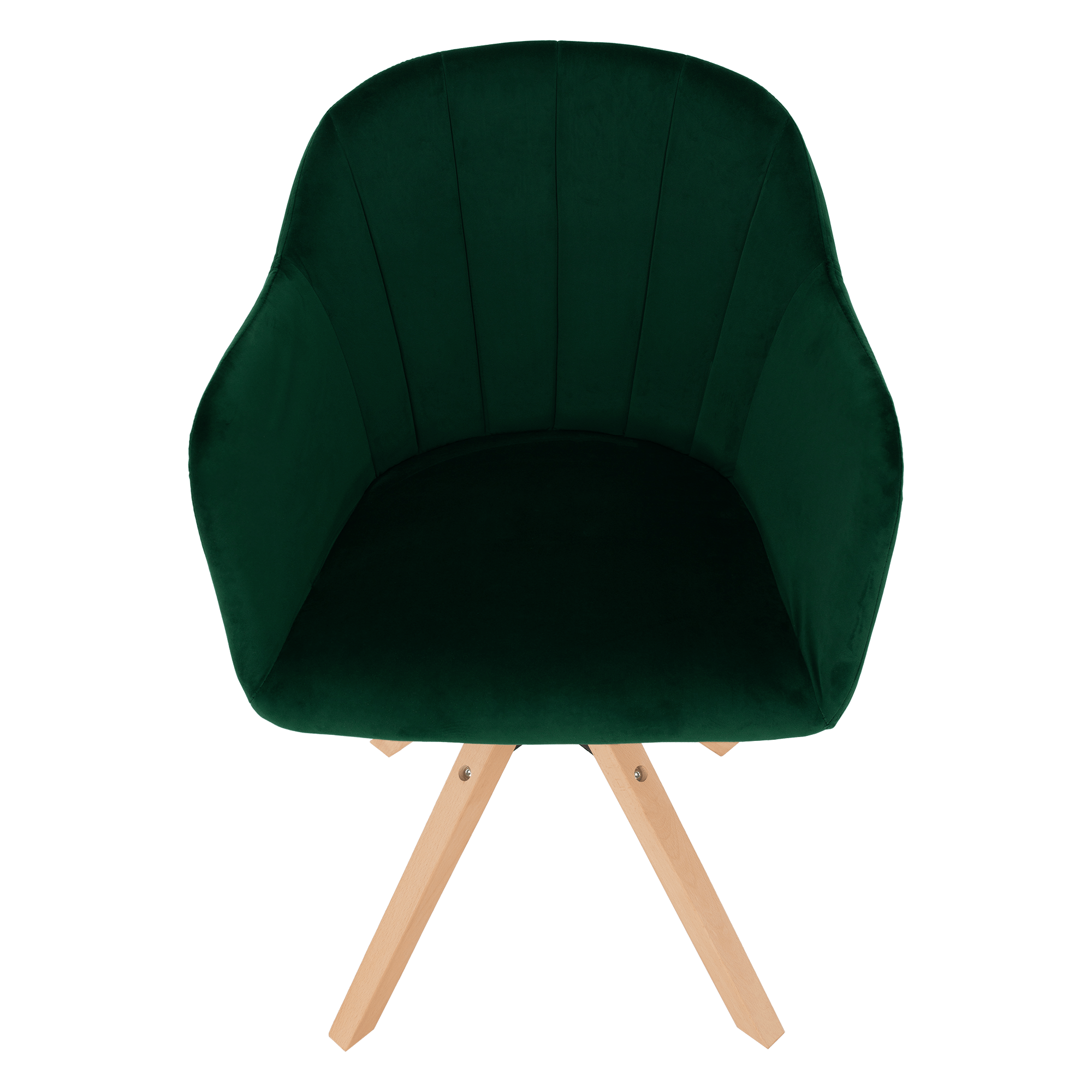 Fotoliu rotativ, textil Velvet — imaginea 4