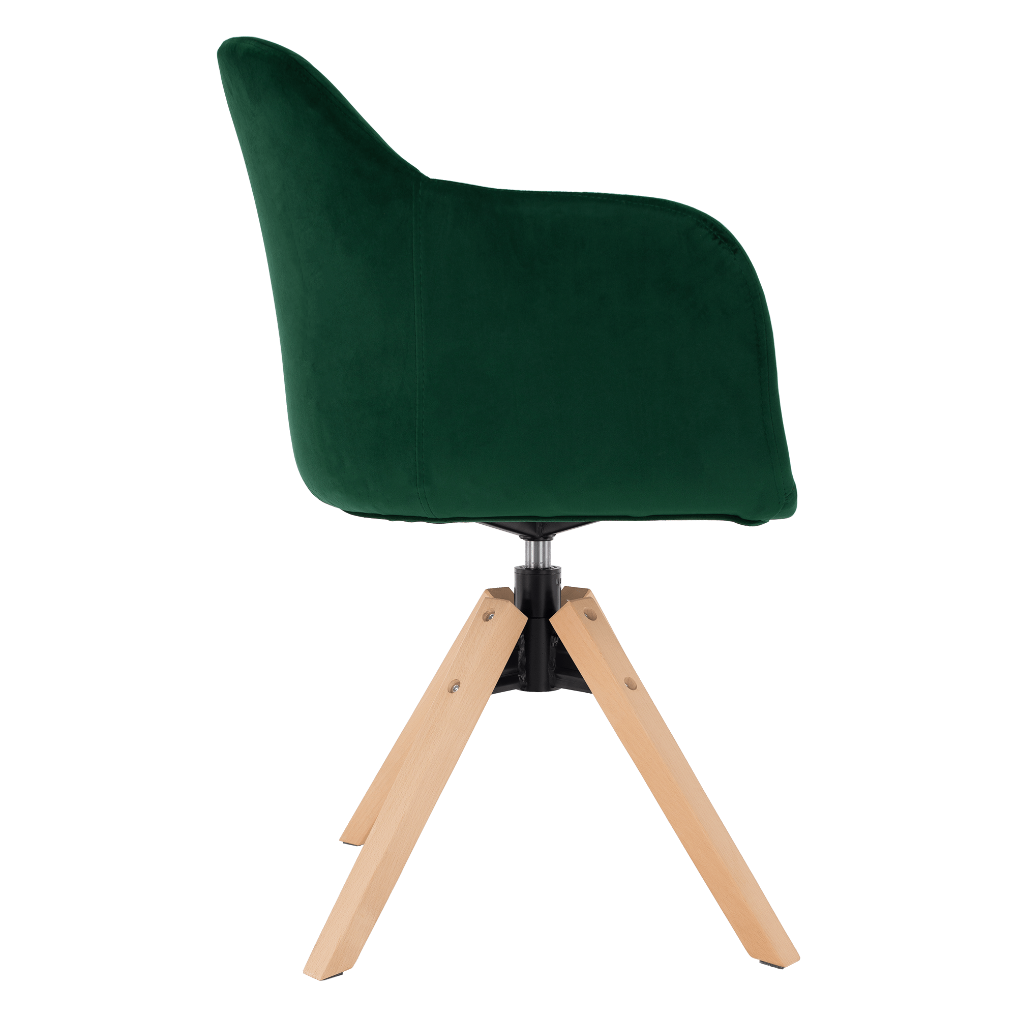Fotoliu rotativ, textil Velvet — imaginea 6