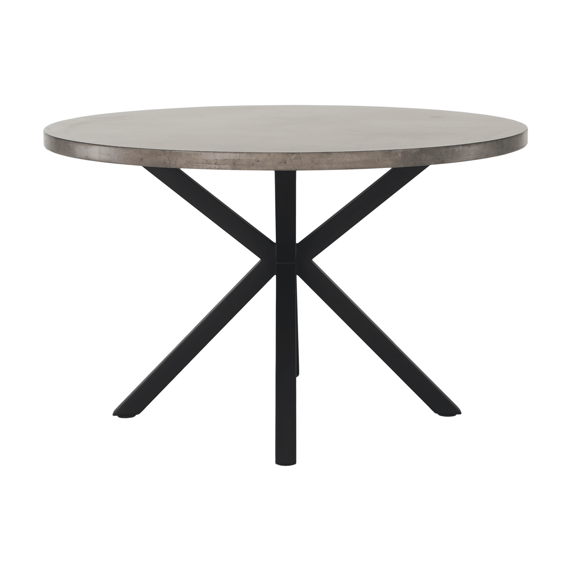Masa de luat masa, gri carbon / negru, diametru 120 cm, MEDOR — imaginea 10