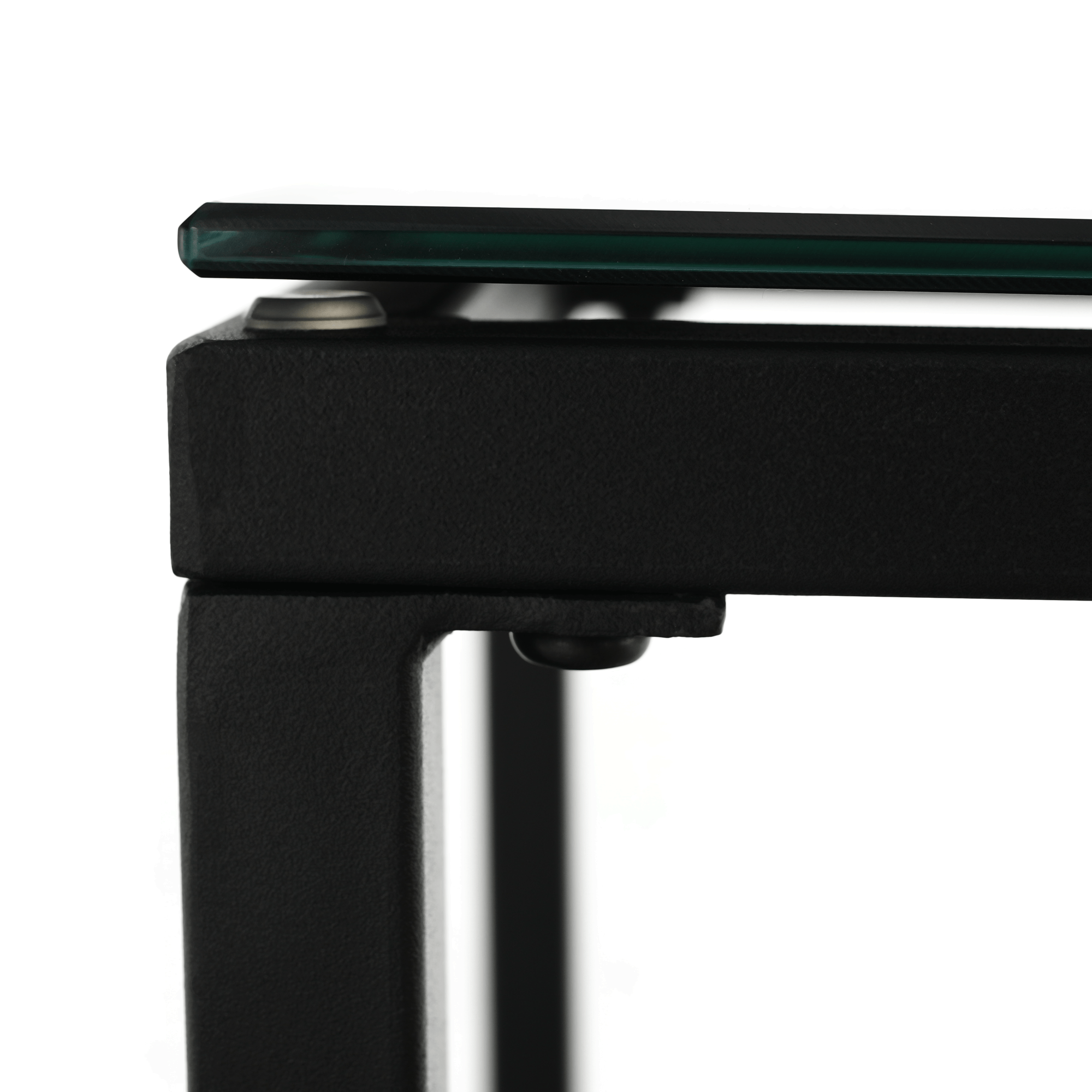 Set de doua mese de cafea, stejar / negru, DAGOR — imaginea 6