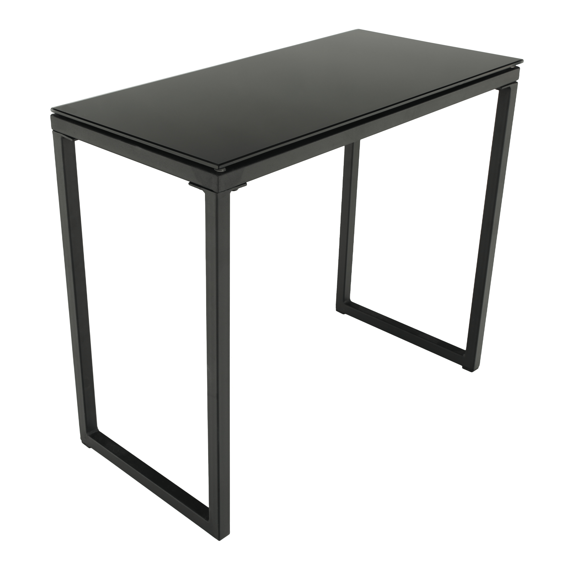 Set de doua mese de cafea, stejar / negru, DAGOR — imaginea 9