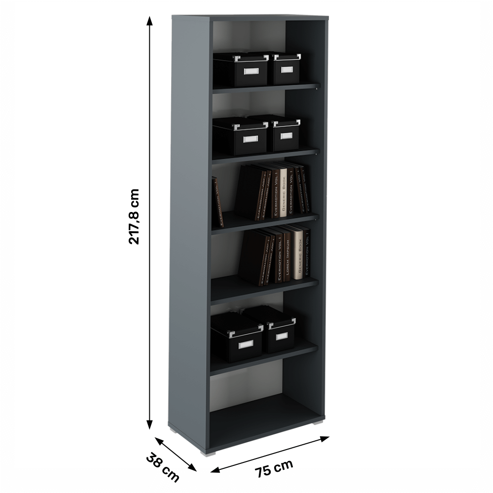 Raft inalt, grafit, RIOMA NEW TYP 01 — imaginea 3