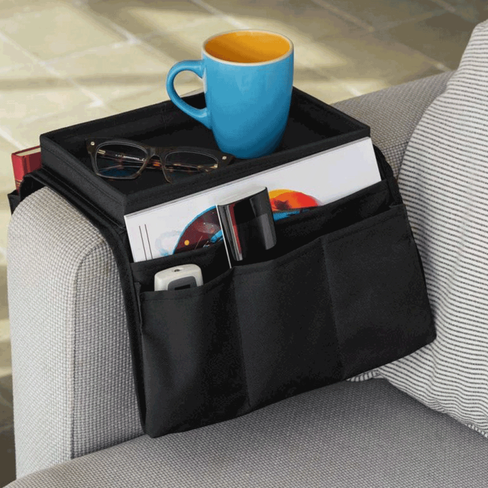 Organizator canapea, negru, IPRES — imaginea 5