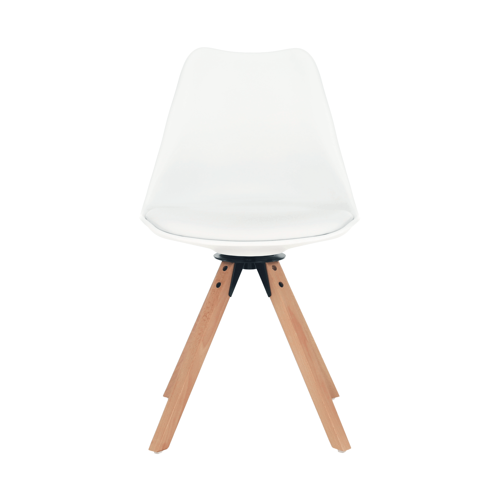 Scaun pivotant elegant, alb, ETOSA — imaginea 10