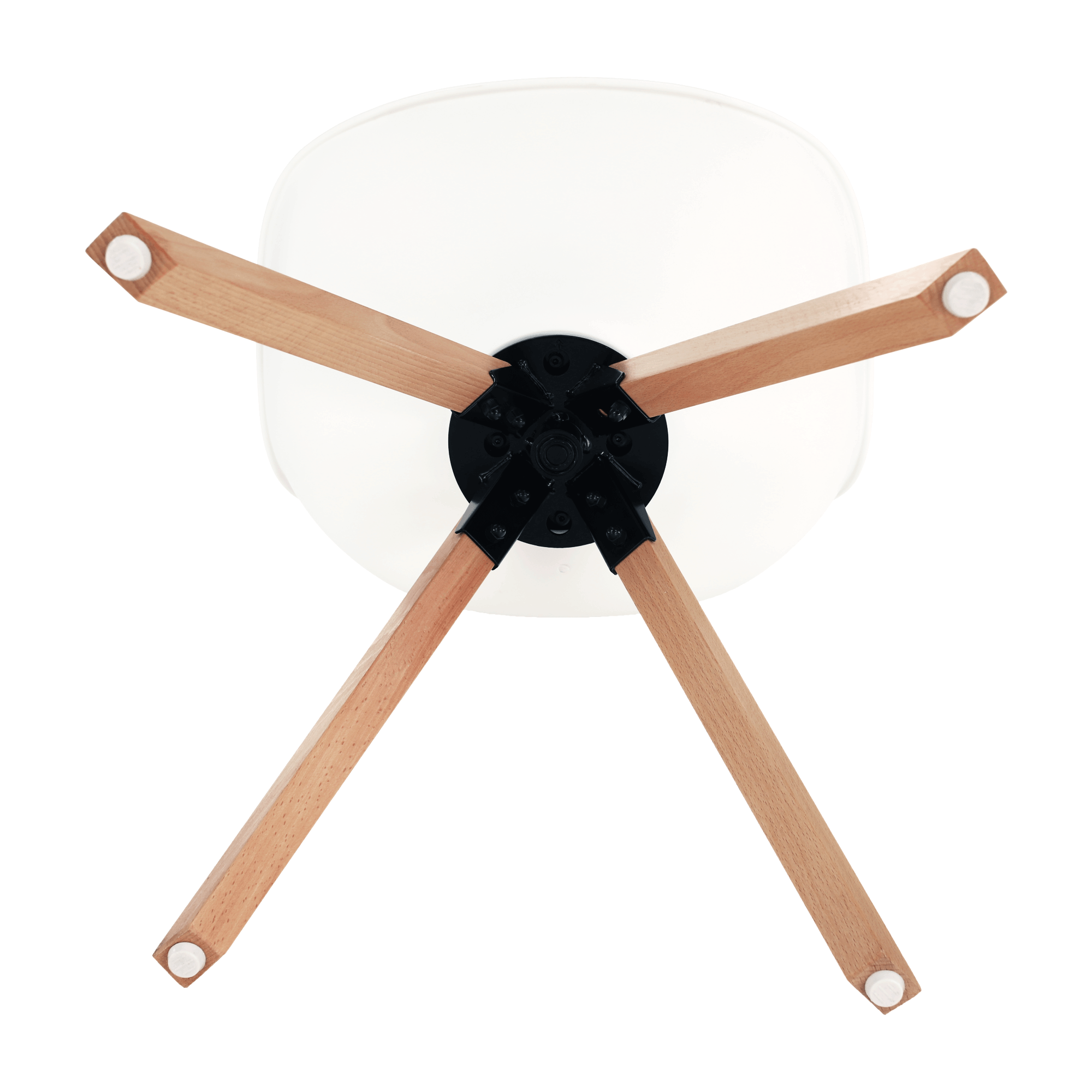 Scaun pivotant elegant, alb, ETOSA — imaginea 12