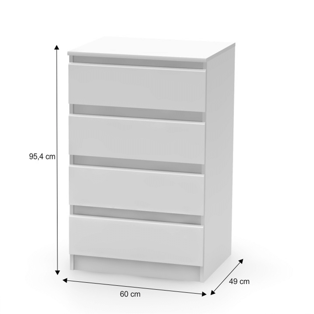 Comoda cu 4 sertare — imaginea 2